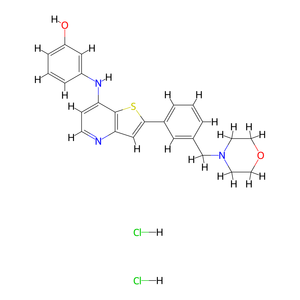 LCB 03-0110 dihydrochloride molecular structure, CAS 1962928-28-4