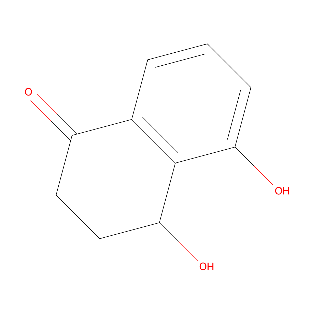 Sclerone, (+-)- molecular structure, CAS 19638-58-5