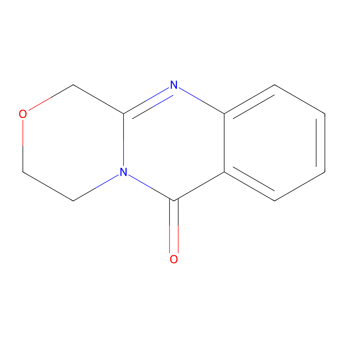 1H,3H,4H,6H-morpholino[3,4-b]quinazolin-6-one molecular structure, CAS 19650-95-4