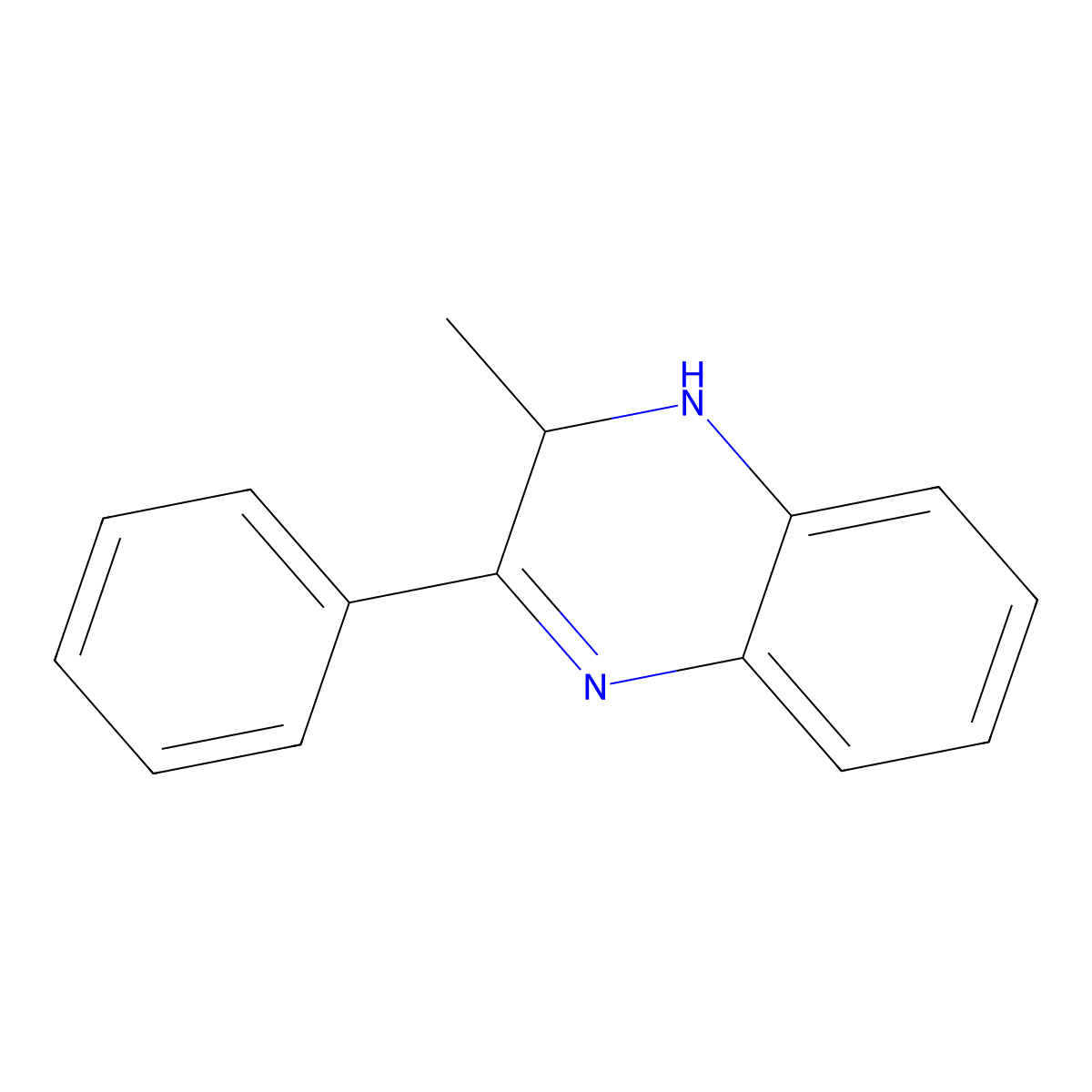 2-Methyl-3-phenyl-2H-quinoxaline molecular structure, CAS 1965304-90-8