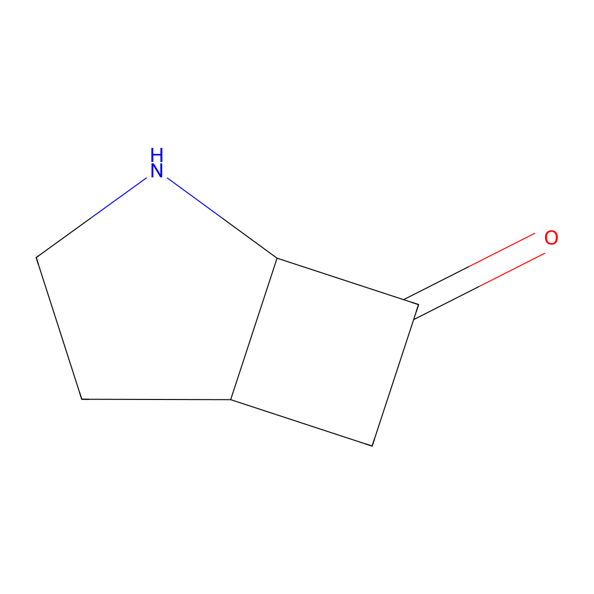 2-Aza-7-oxo-bicyclo[3.2.0]heptane molecular structure, CAS 1965310-46-6