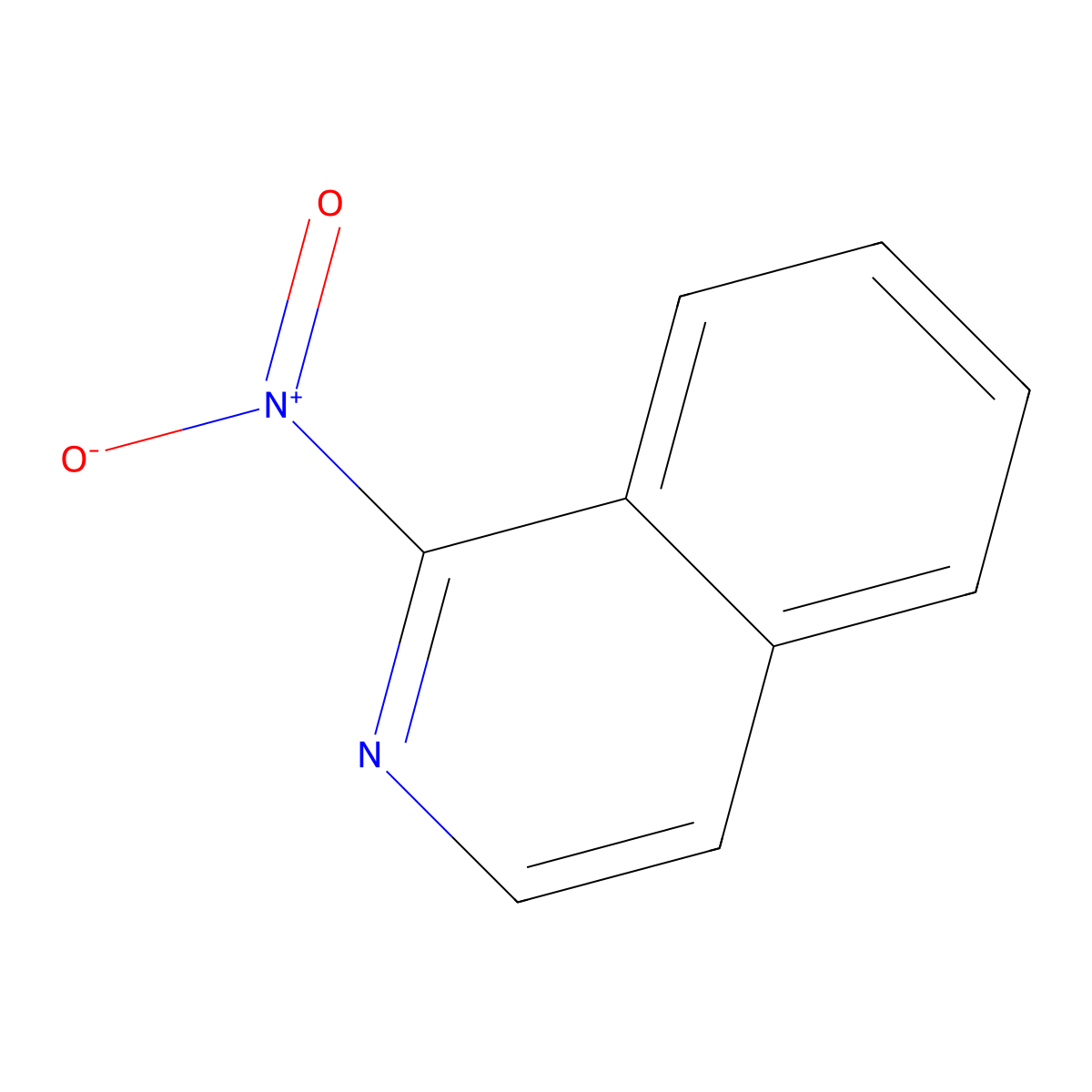 1-Nitroisoquinoline molecular structure, CAS 19658-76-5
