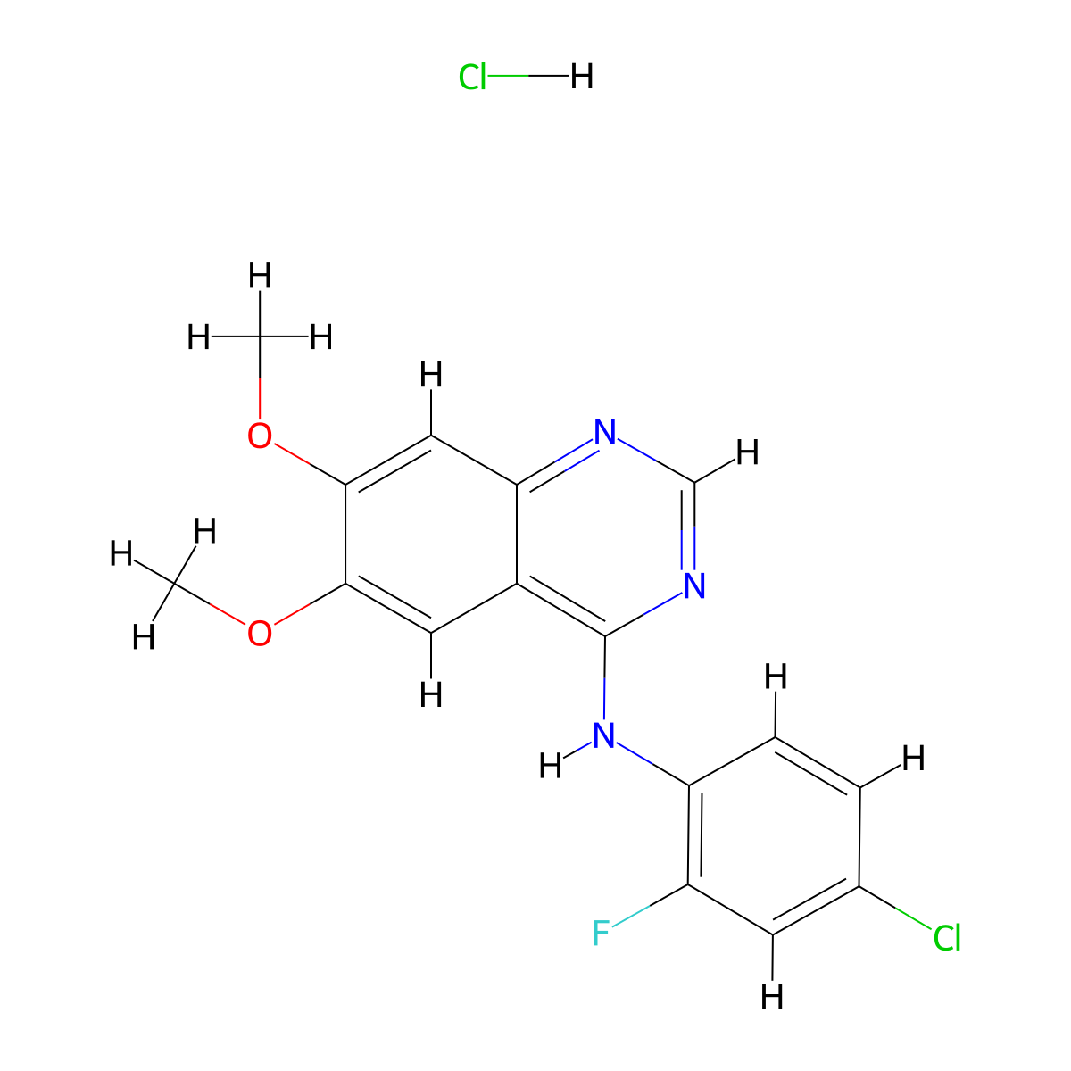 ZM 306416 hydrochloride molecular structure, CAS 196603-47-1