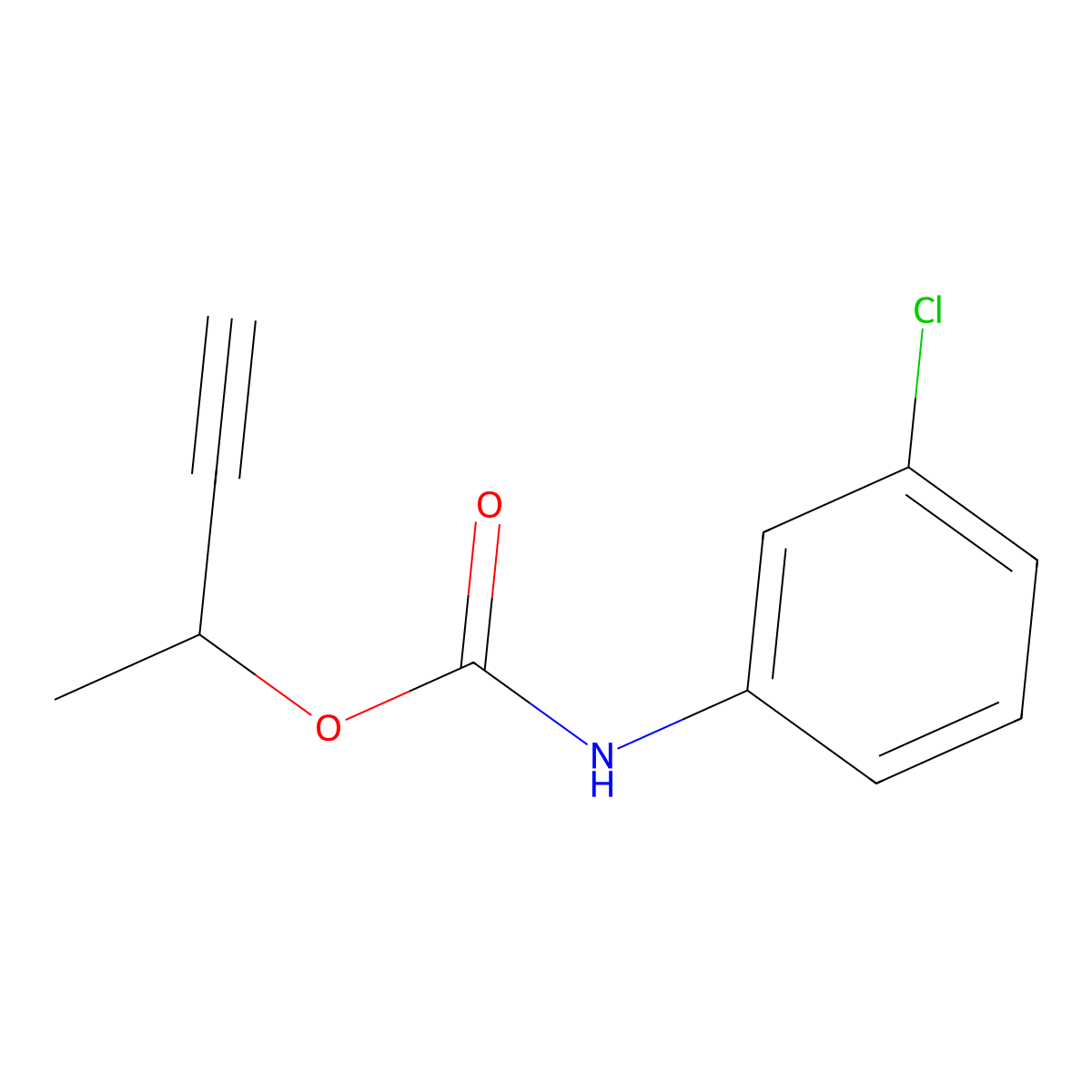 Chlorbufam molecular structure, CAS 1967-16-4