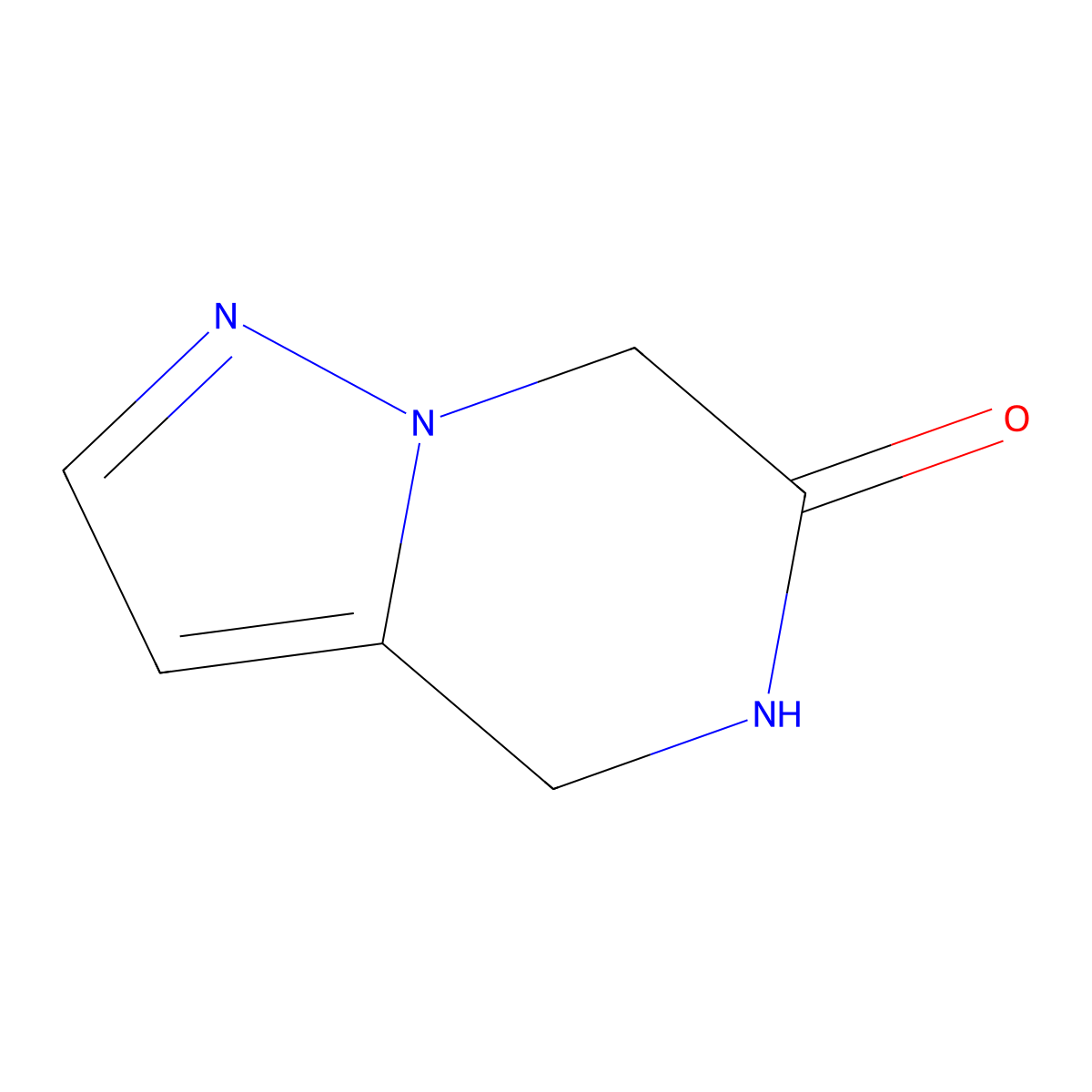 4,5-Dihydropyrazolo[1,5-a]pyrazin-6(7H)-one molecular structure, CAS 1967006-18-3