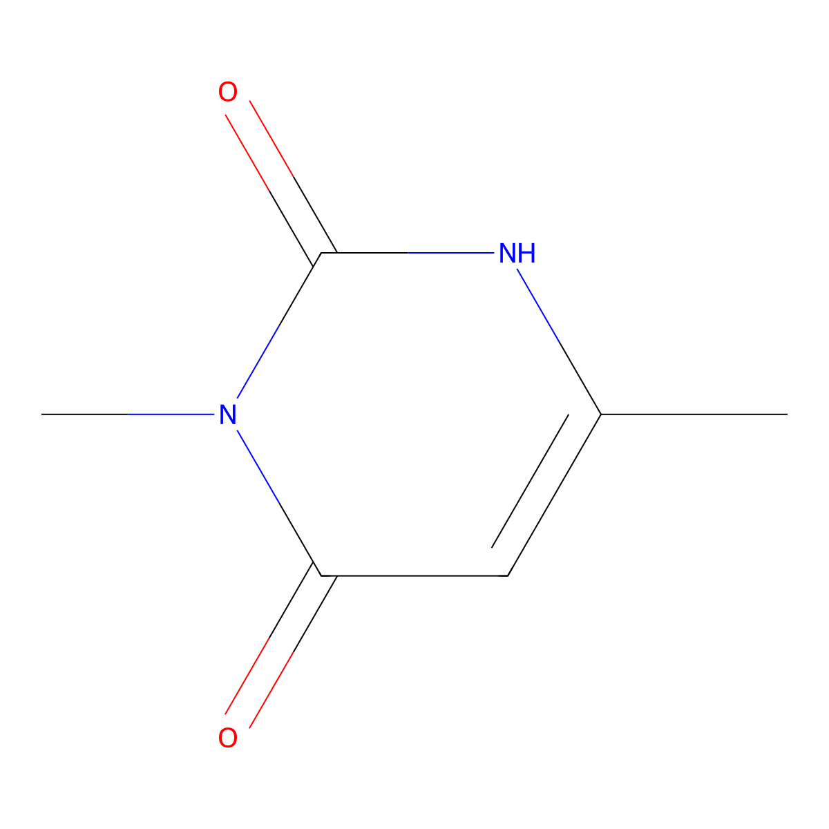 2,4(1H,3H)-Pyrimidinedione, 3,6-dimethyl- molecular structure, CAS 19674-60-3