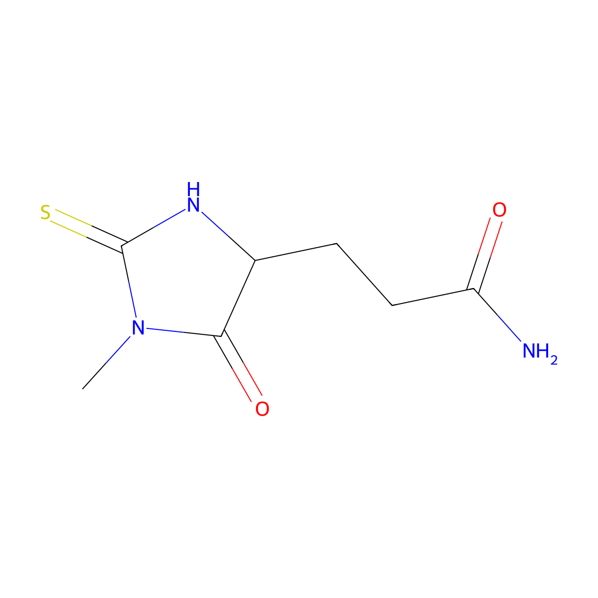 Mth-DL-glutamine molecular structure, CAS 1968-37-2