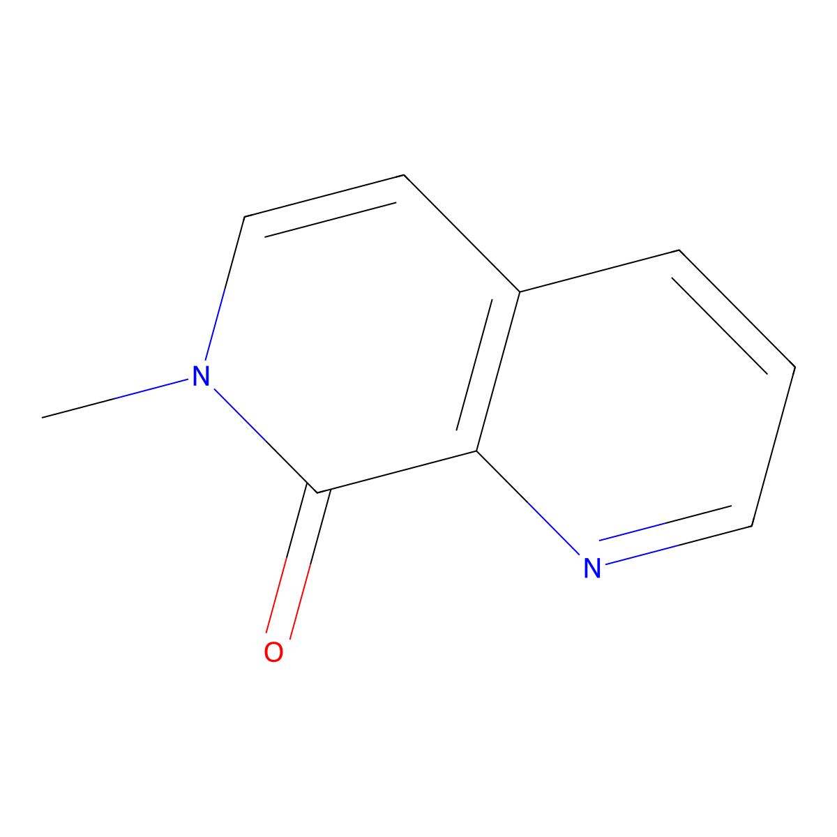7-Methyl-1,7-naphthyridin-8(7H)-one molecular structure, CAS 19693-56-2