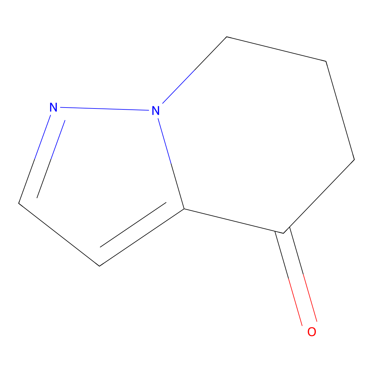 4H,5H,6H,7H-pyrazolo[1,5-a]pyridin-4-one molecular structure, CAS 197094-19-2