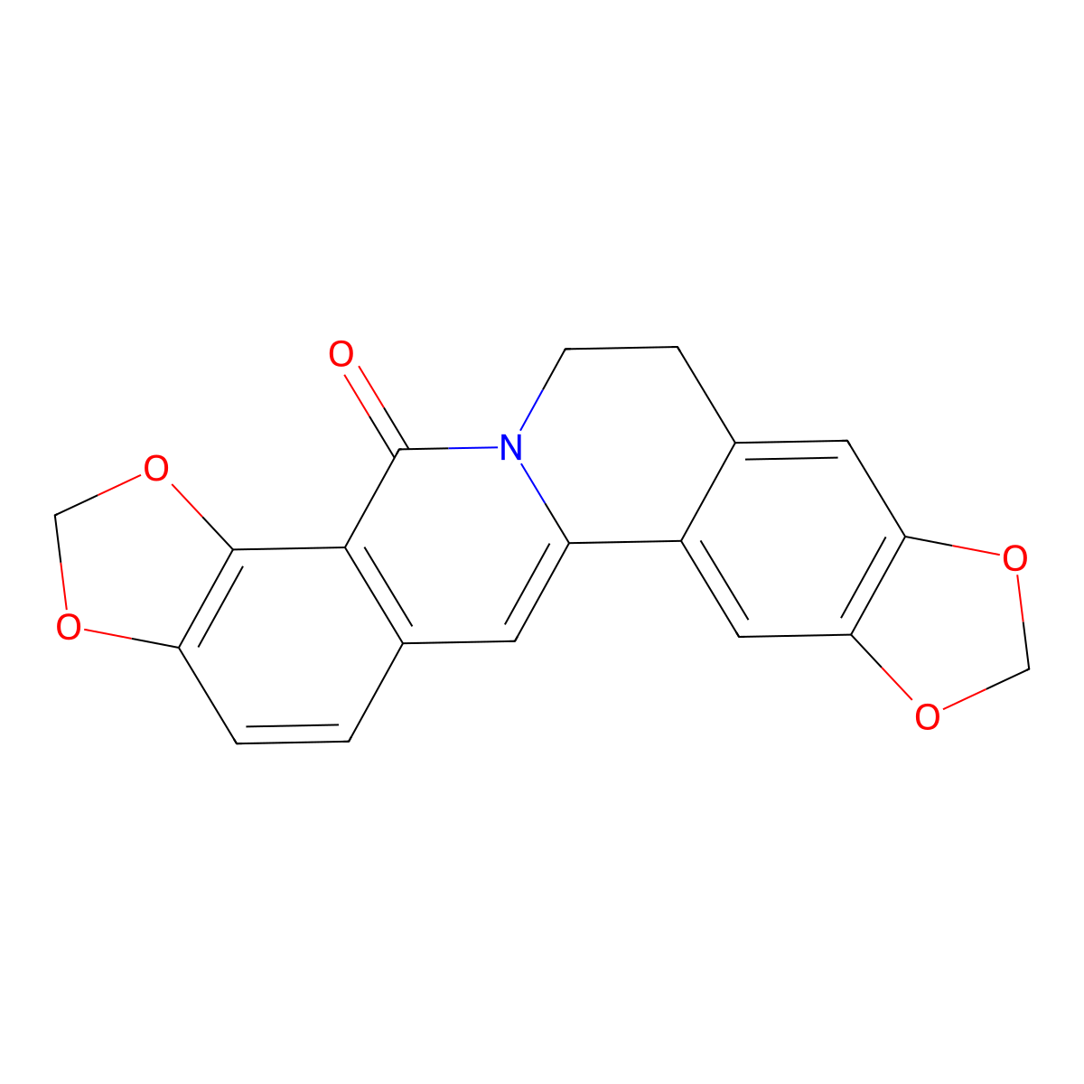 8-Oxocoptisine molecular structure, CAS 19716-61-1
