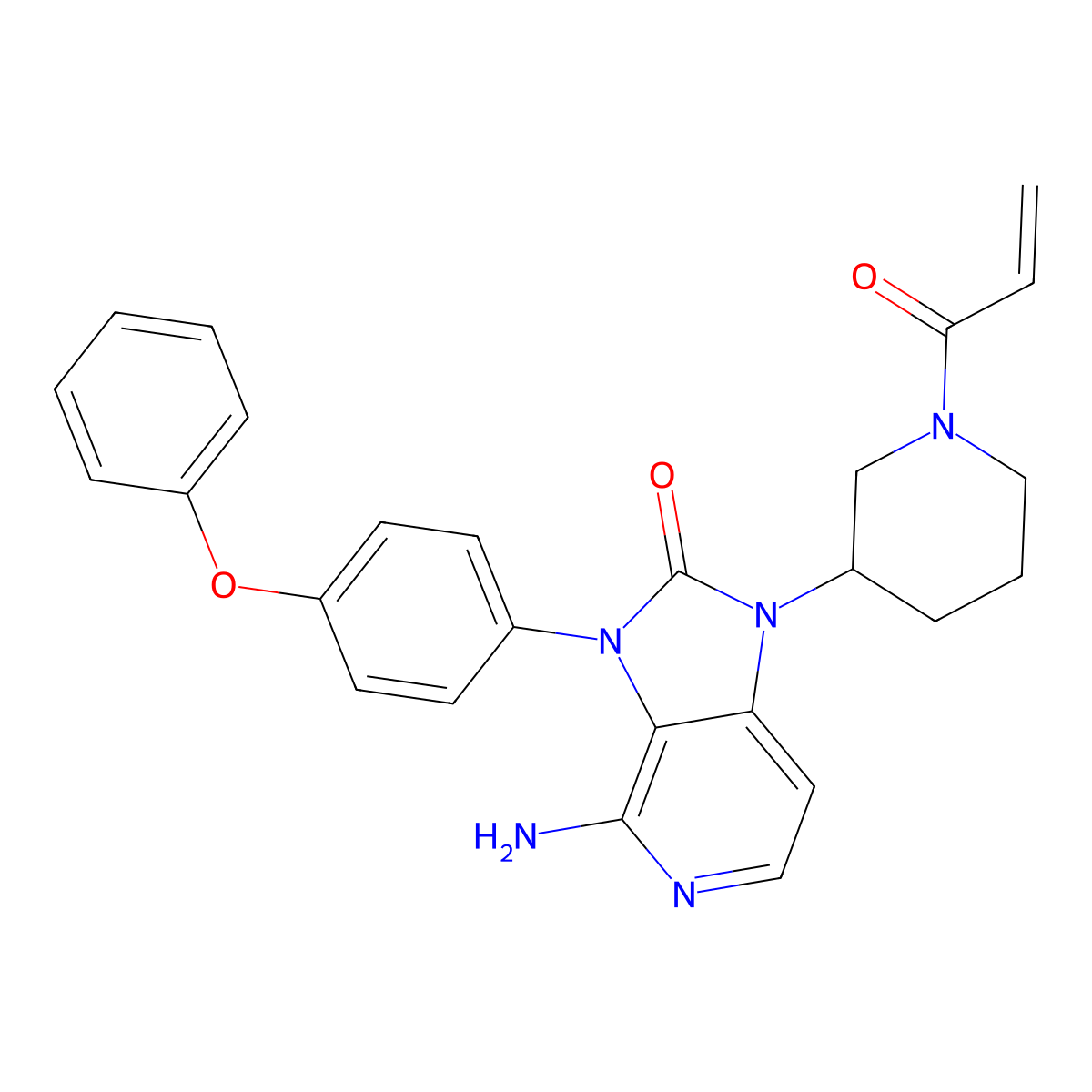 Tolebrutinib molecular structure, CAS 1971920-73-6