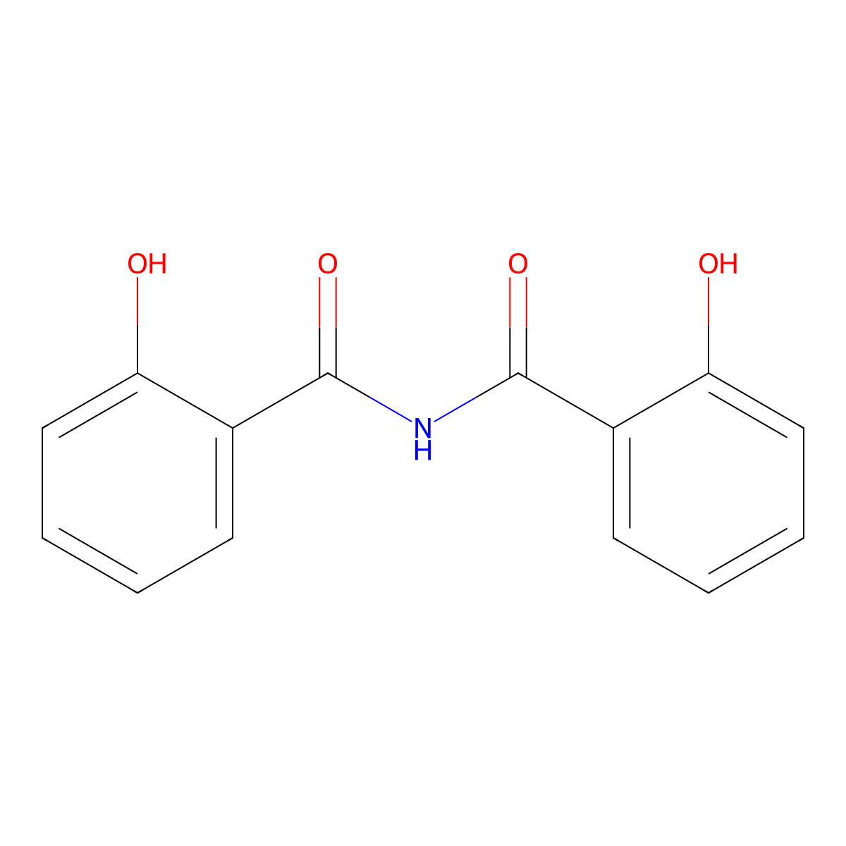 Disalicylamide molecular structure, CAS 1972-71-0