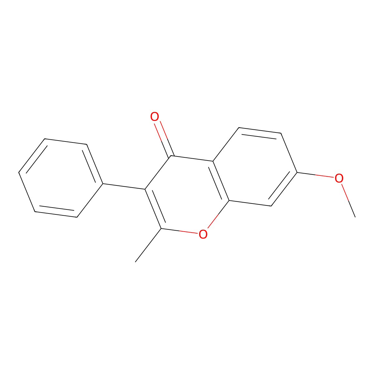 7-Methoxy-2-methylisoflavone molecular structure, CAS 19725-44-1
