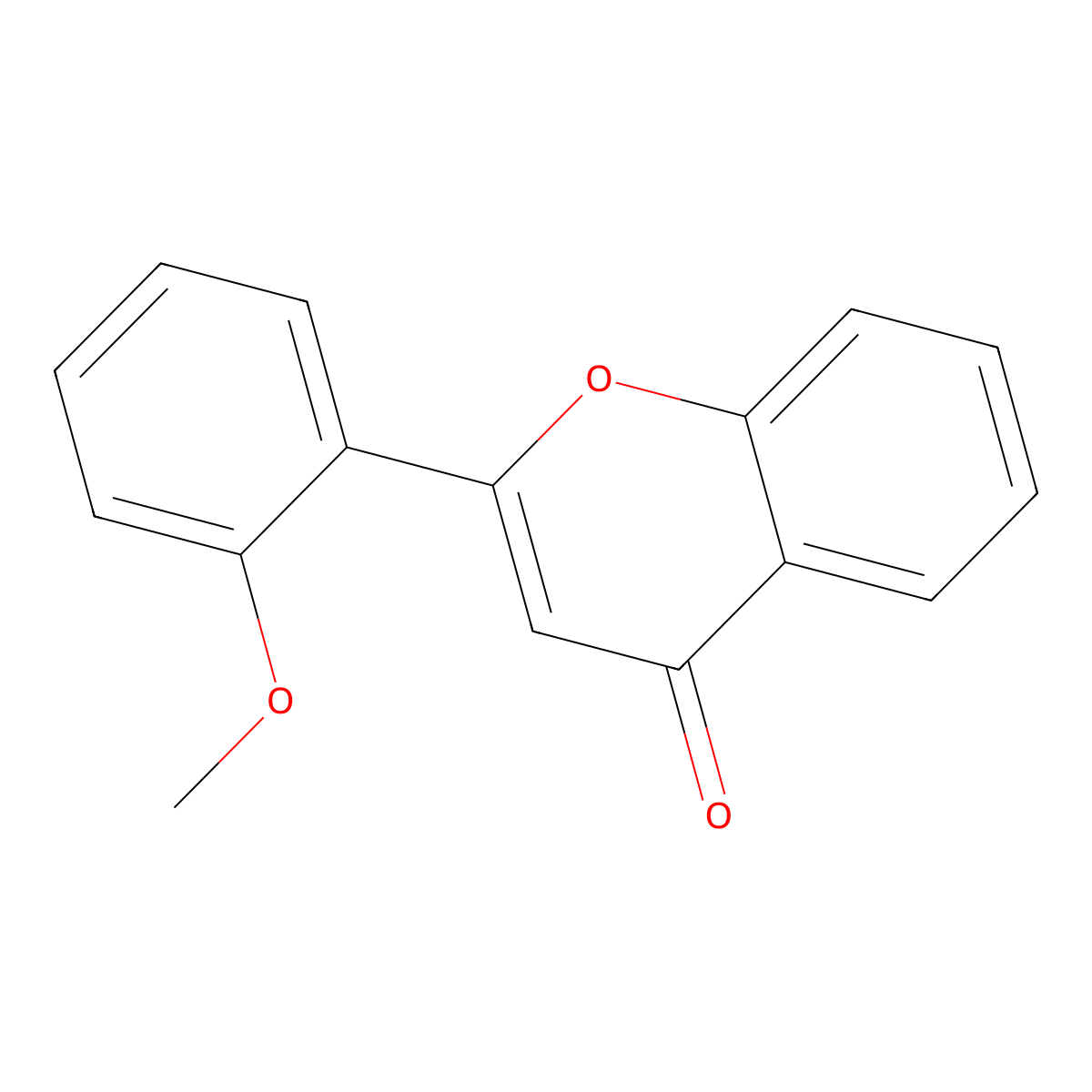 2'-Methoxyflavone molecular structure, CAS 19725-47-4