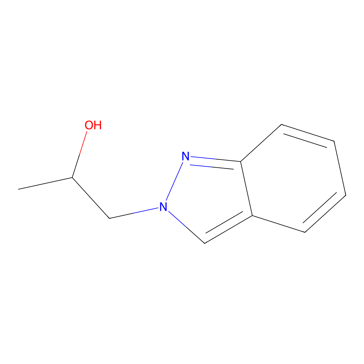 1-(2H-indazol-2-yl)propan-2-ol molecular structure, CAS 1972657-16-1