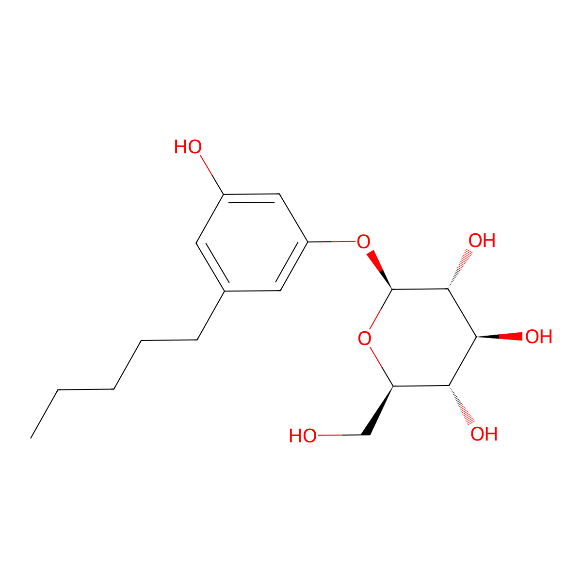 11-Dehydroxygrevilloside B molecular structure, CAS 197307-49-6