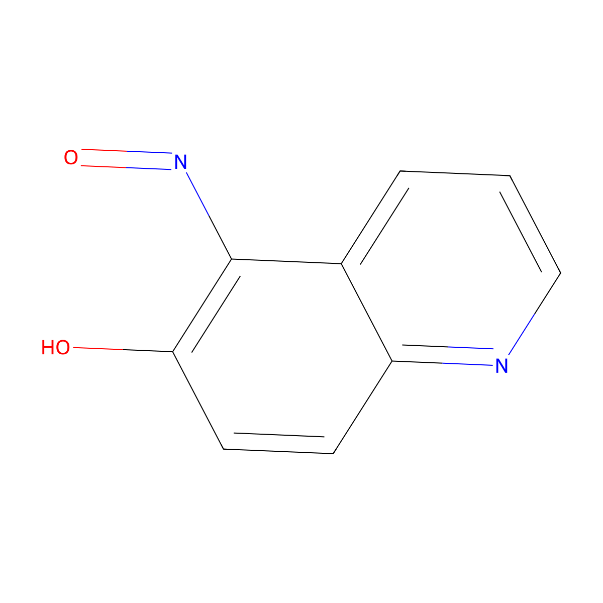 5-Nitrosoquinolin-6-ol molecular structure, CAS 19732-53-7
