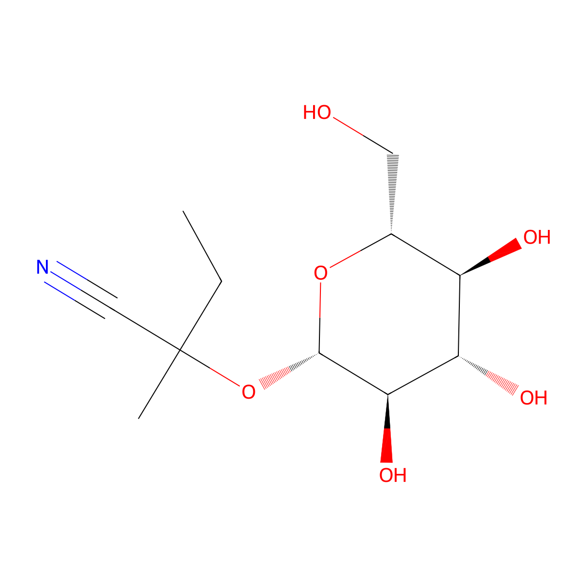 (2RS)-Lotaustralin molecular structure, CAS 1973415-50-7