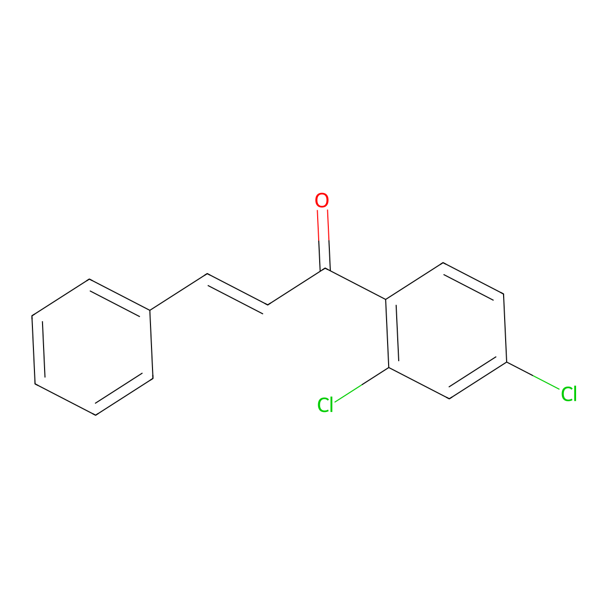 2',4'-Dichlorochalcone molecular structure, CAS 19738-89-7