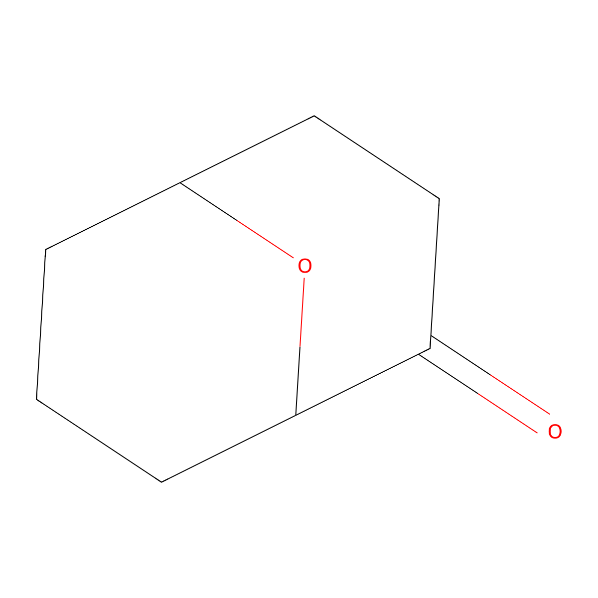 9-Oxabicyclo[3.3.1]nonan-2-one molecular structure, CAS 19740-79-5