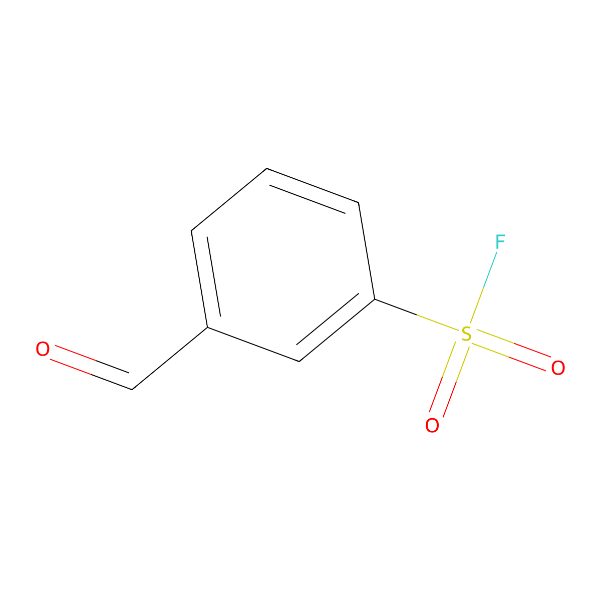 3-Formylbenzene-1-sulfonyl fluoride molecular structure, CAS 1974336-02-1
