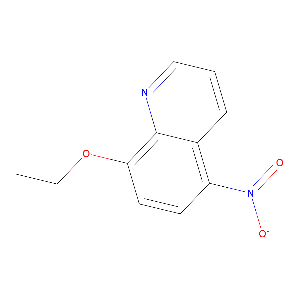 8-Ethoxy-5-nitroquinoline molecular structure, CAS 19746-57-7