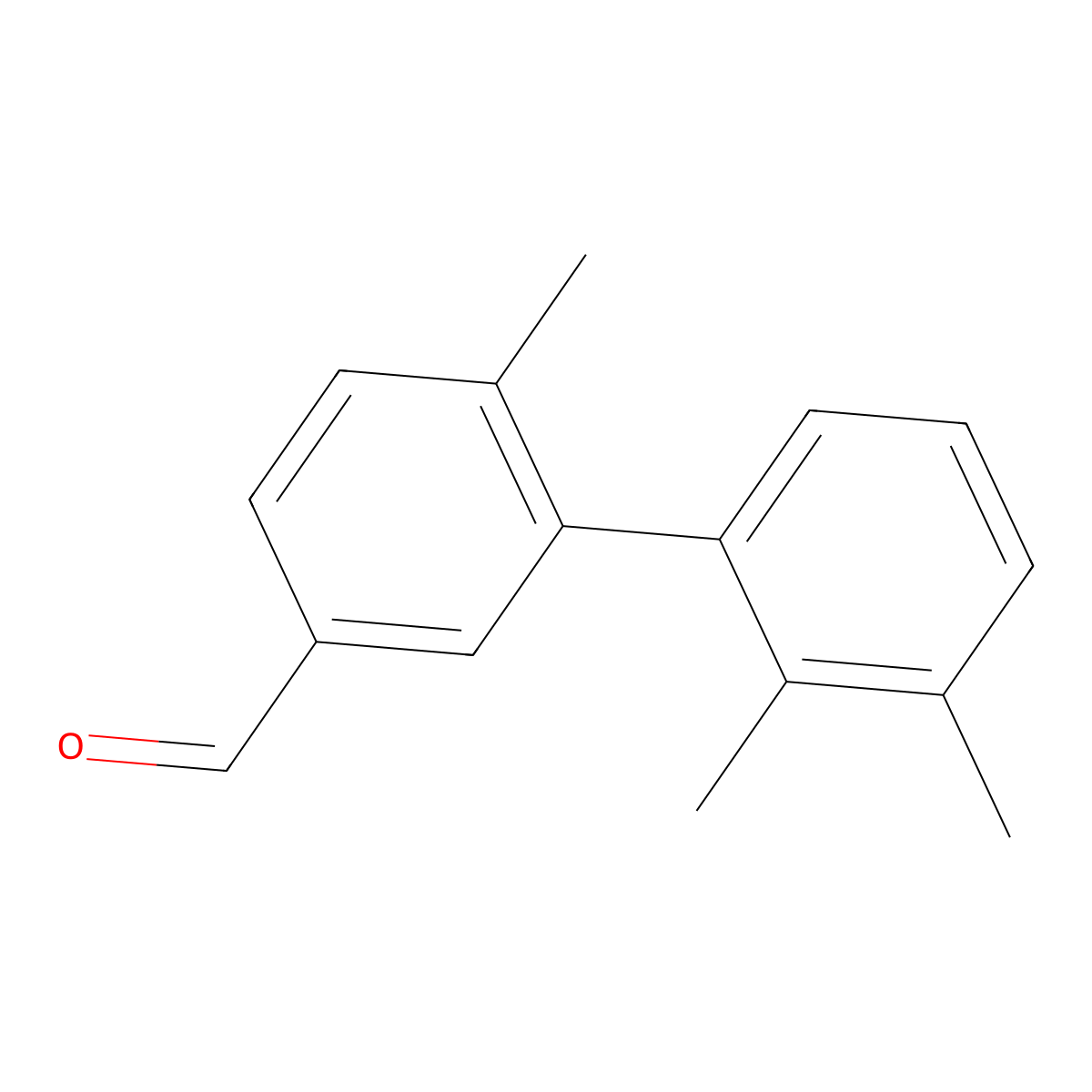 2',3',6-Trimethyl[1,1'-biphenyl]-3-carboxaldehyde molecular structure, CAS 1974880-17-5