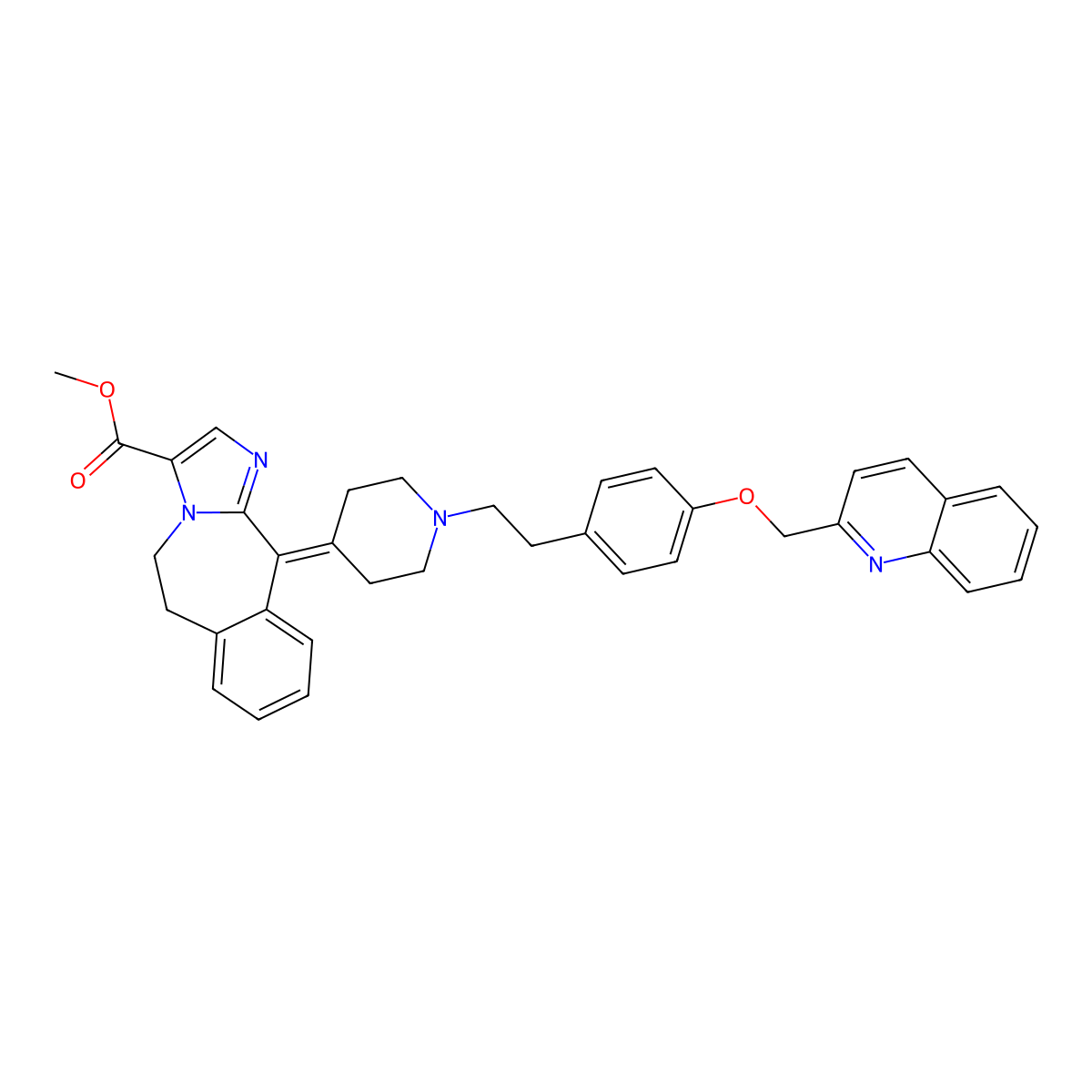 Laniquidar molecular structure, CAS 197509-46-9