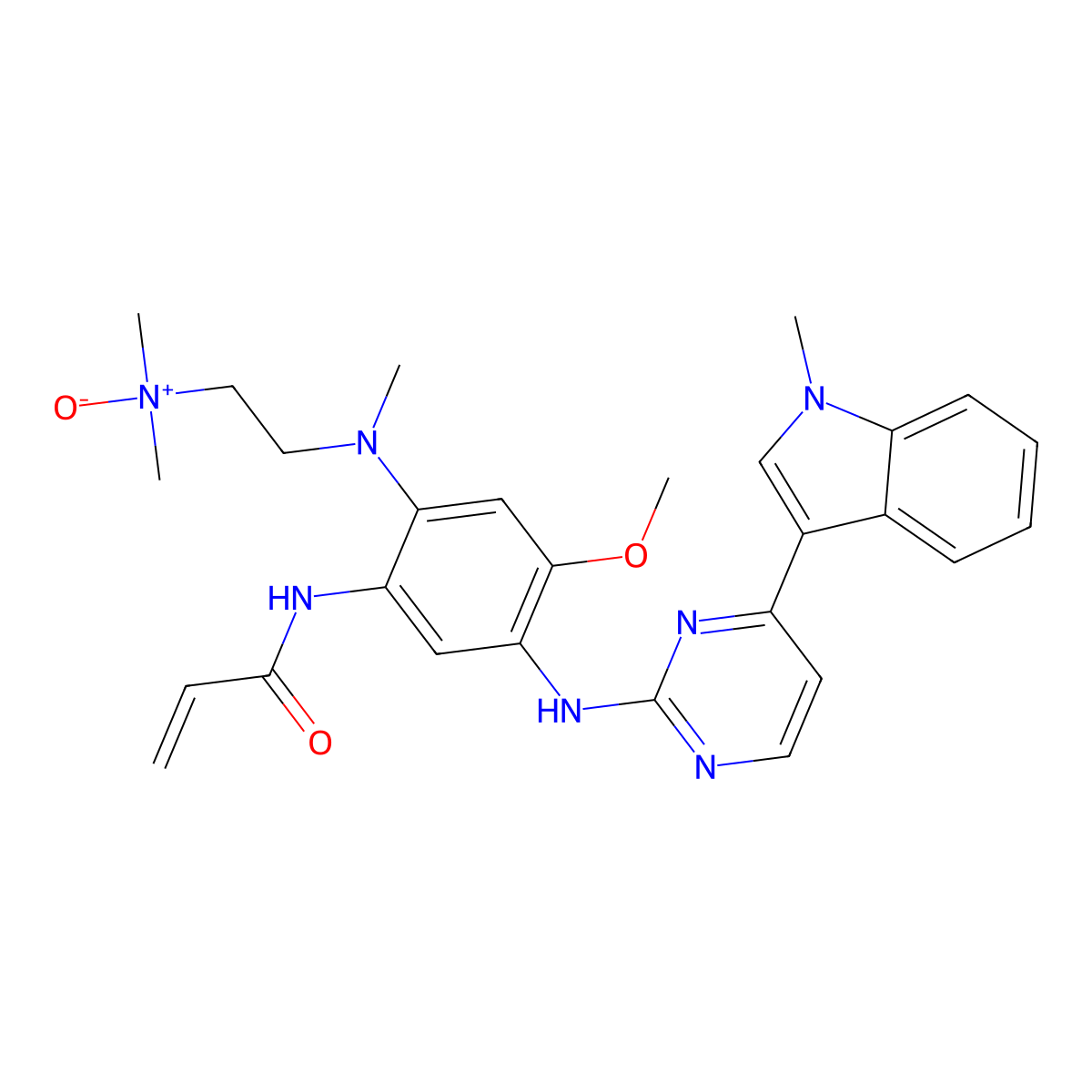 Osimertinib N'-Oxide molecular structure, CAS 1975982-94-5