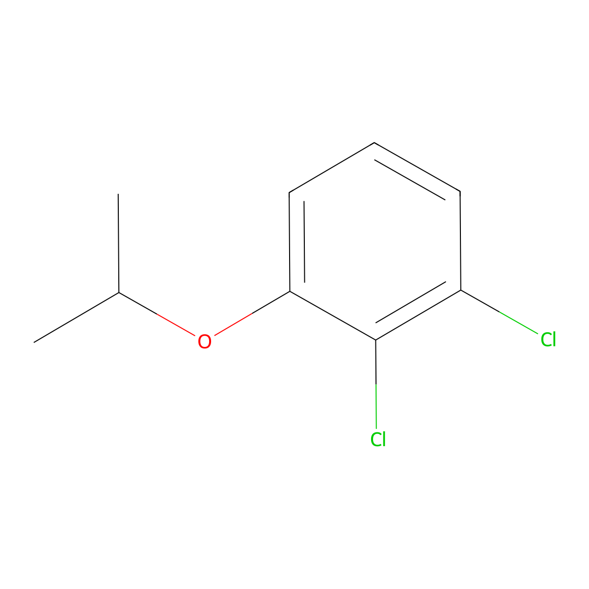 1,2-Dichloro-3-isopropoxybenzene molecular structure, CAS 197634-45-0