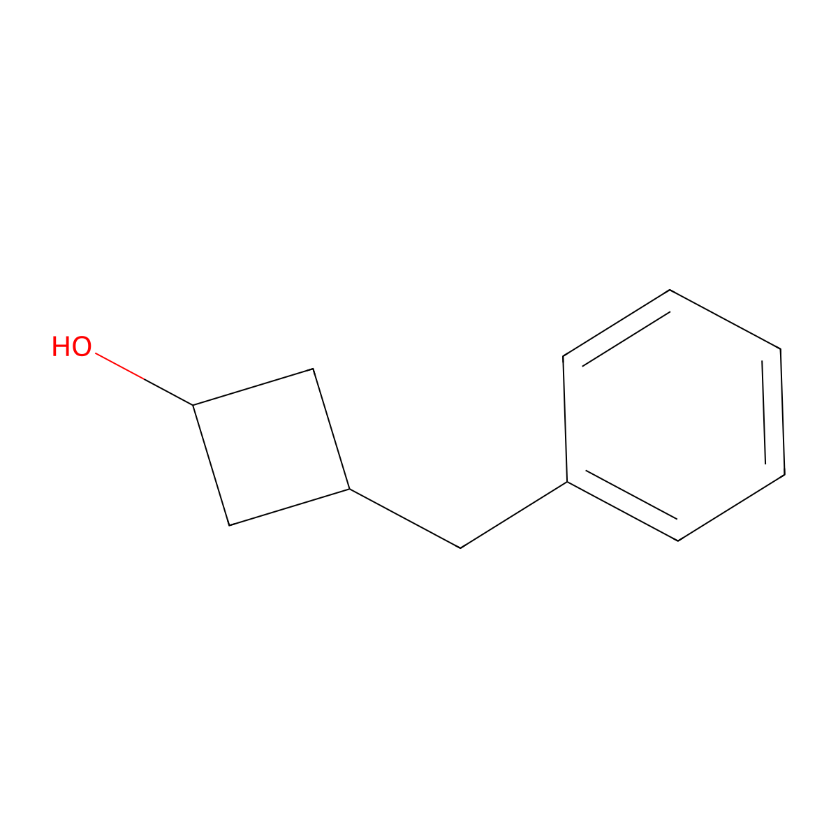 3-Benzylcyclobutan-1-ol molecular structure, CAS 197718-49-3