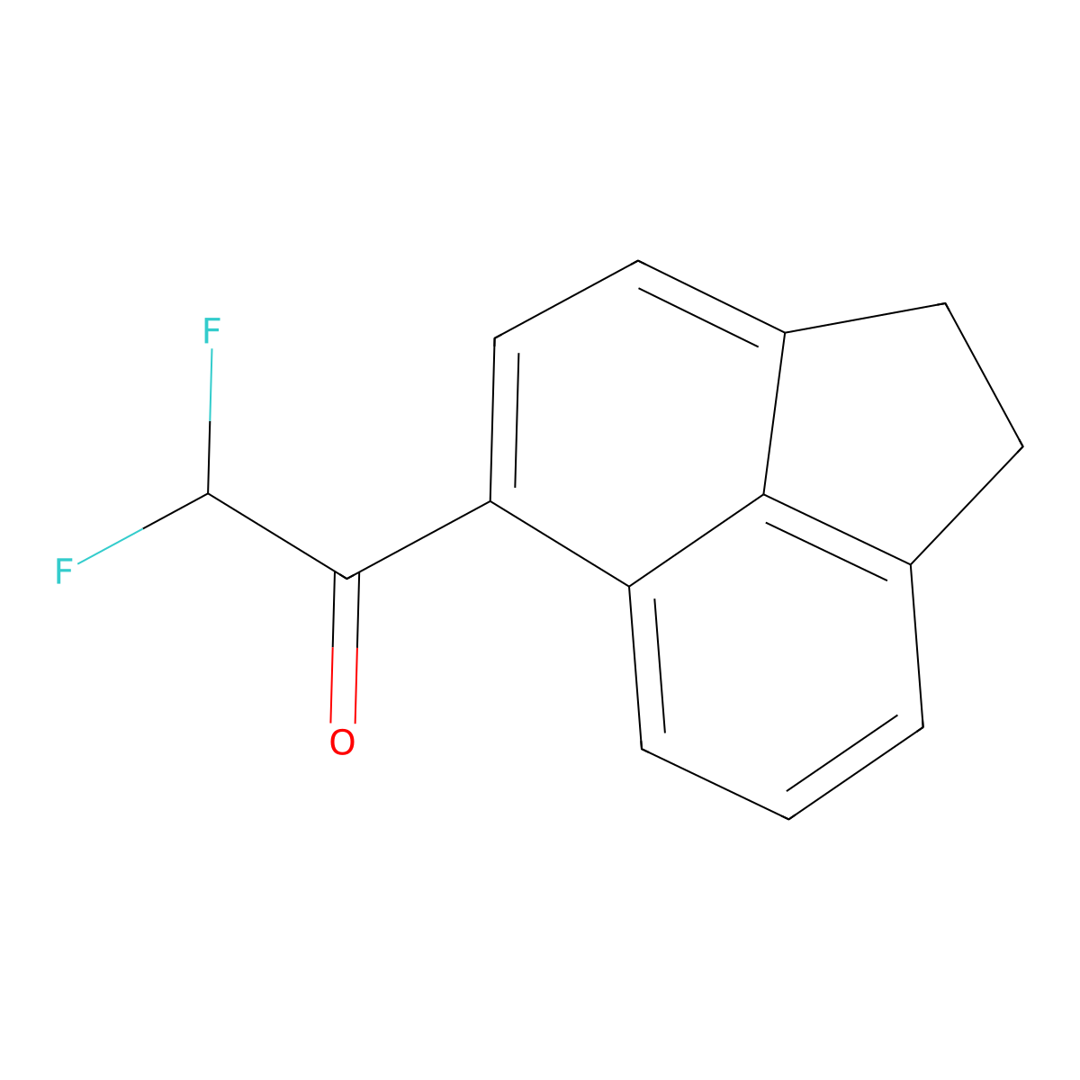 1-(1,2-Dihydro-5-acenaphthylenyl)-2,2-difluoroethanone molecular structure, CAS 1977251-52-7
