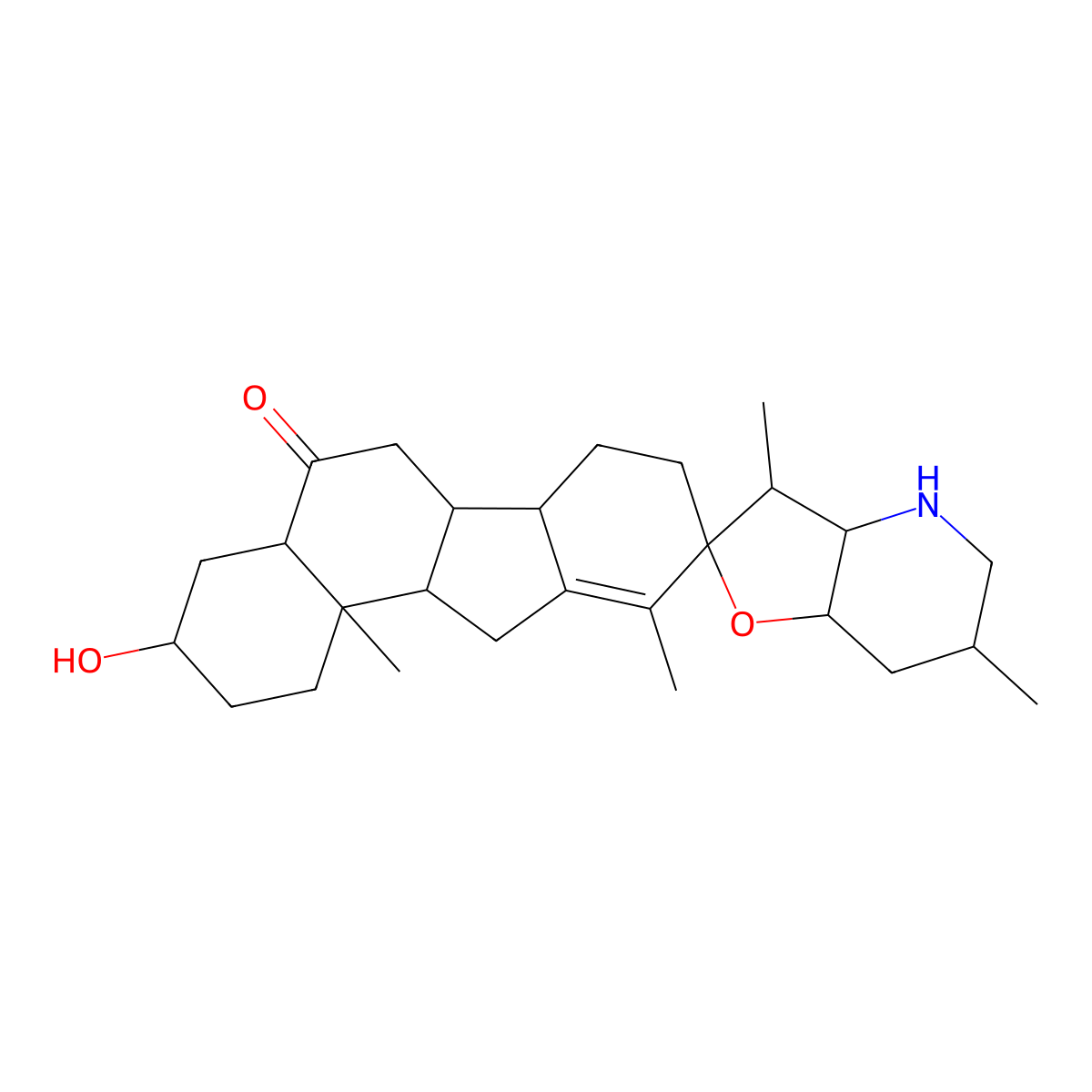 Peimisine molecular structure, CAS 19773-24-1