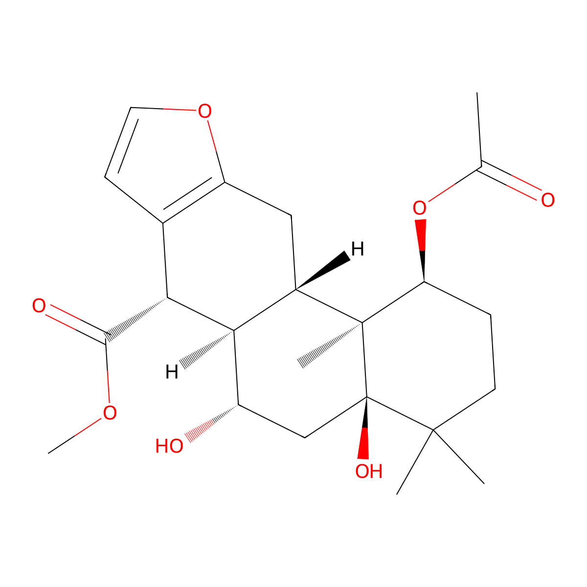 Bonducellpin C molecular structure, CAS 197781-84-3