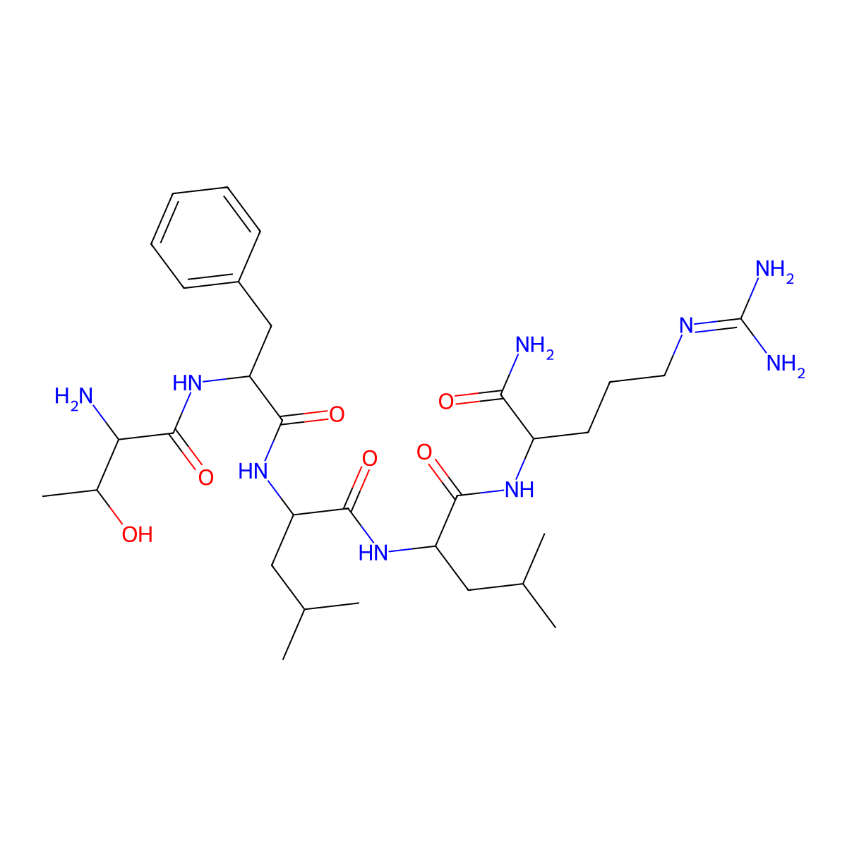 PAR-1-activating peptide molecular structure, CAS 197794-83-5