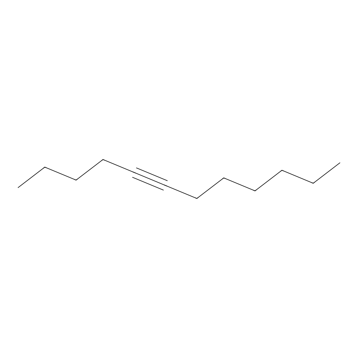 5-Dodecyne molecular structure, CAS 19780-12-2