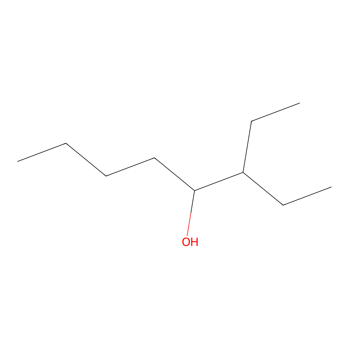 3-Ethyloctan-4-ol molecular structure, CAS 19781-28-3