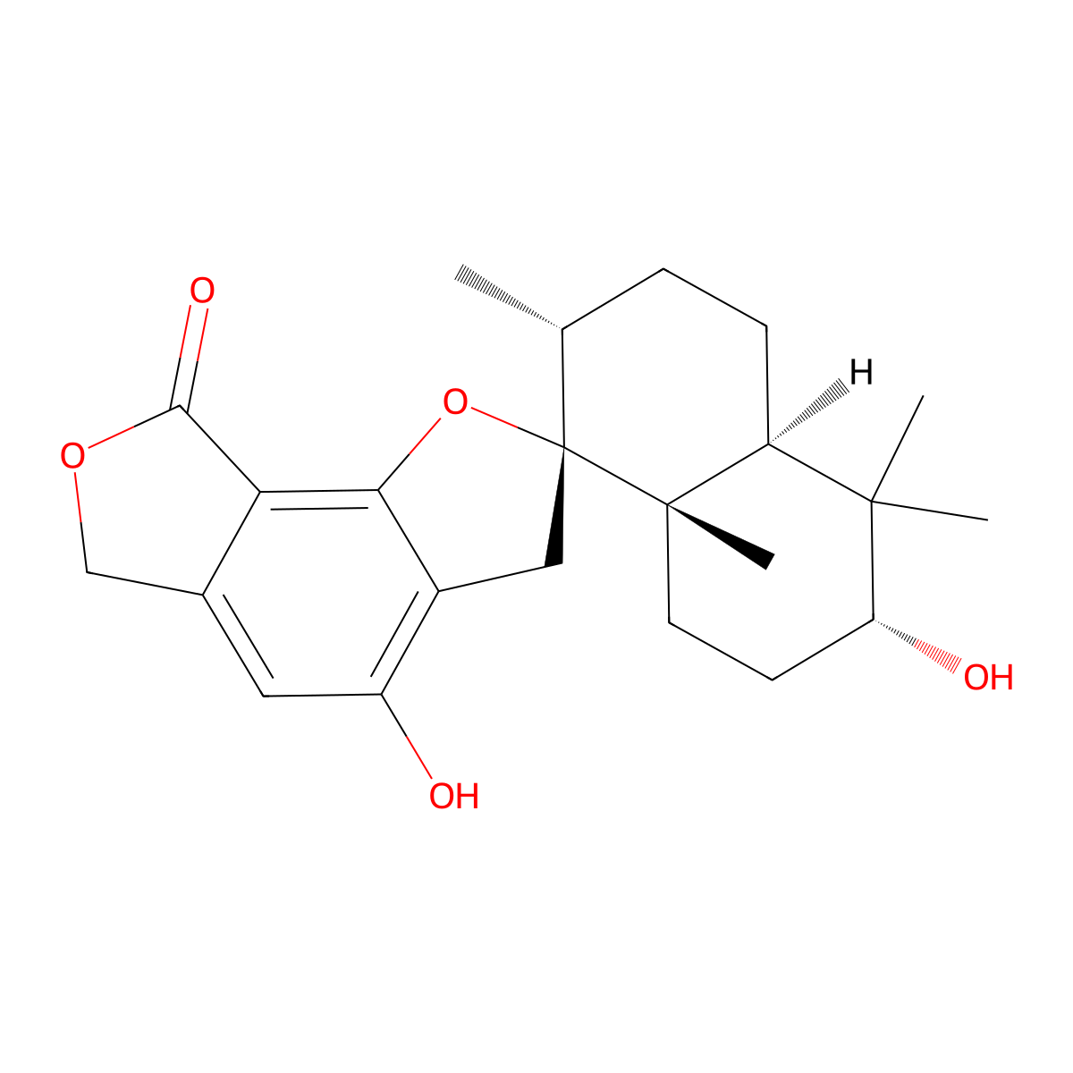 Stachartin B molecular structure, CAS 1978388-55-4
