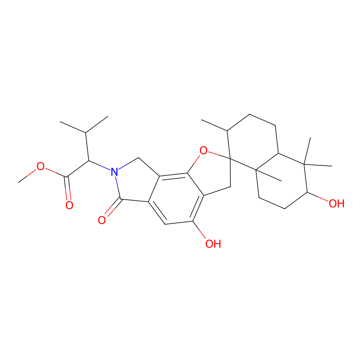 Stachartin C molecular structure, CAS 1978388-56-5