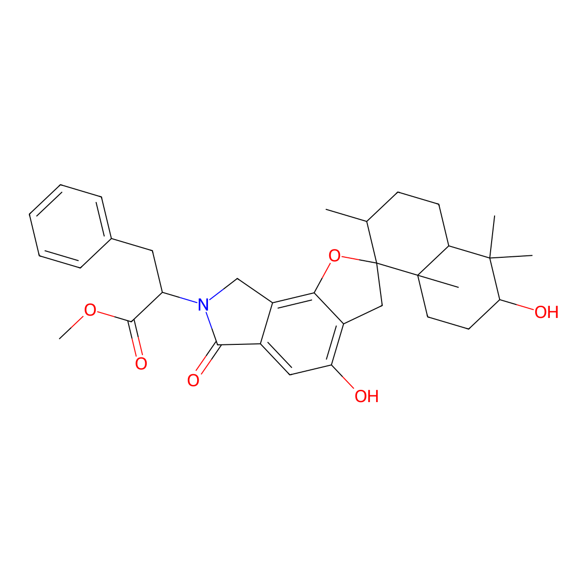 Stachartin E molecular structure, CAS 1978388-58-7