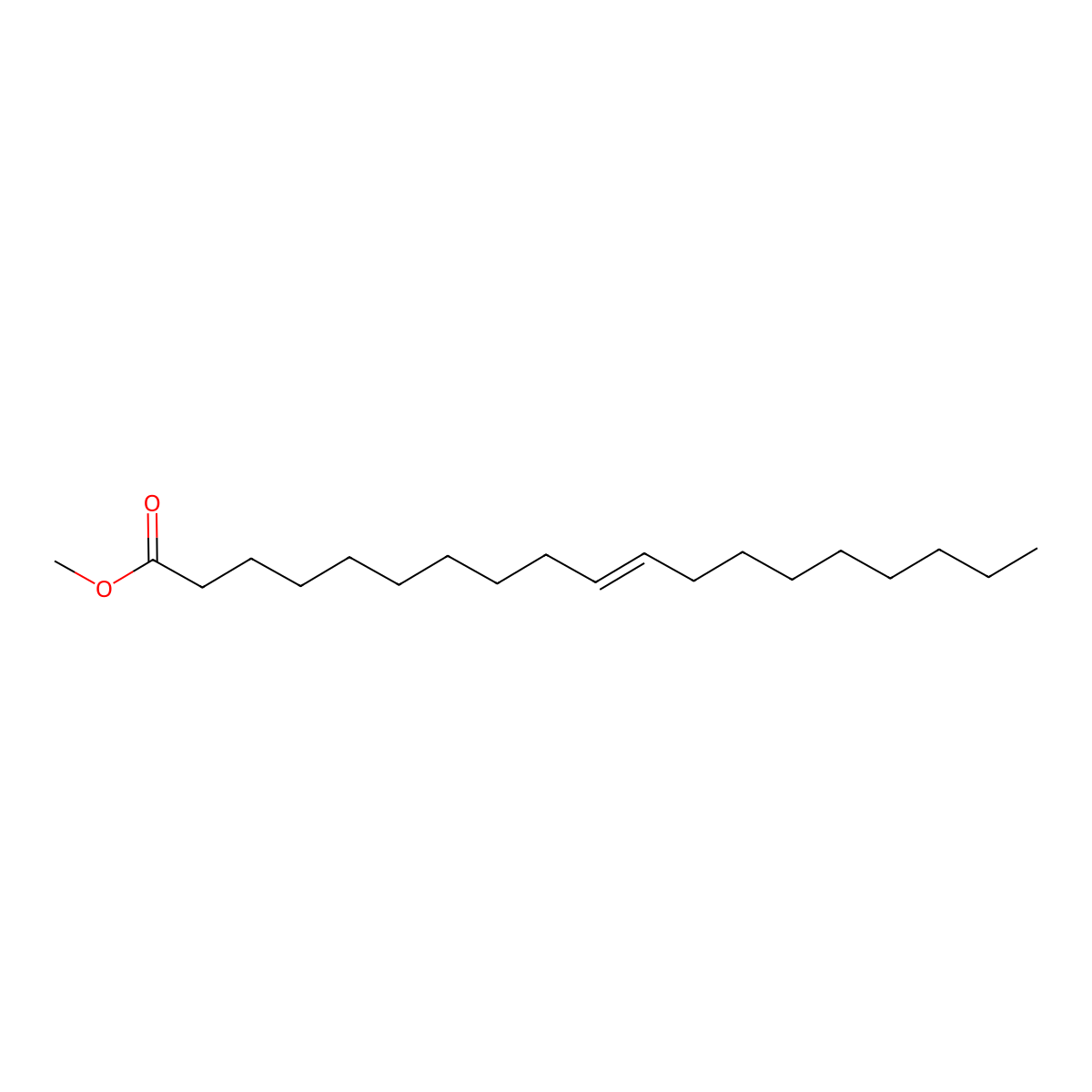 10-Nonadecenoic acid methyl ester molecular structure, CAS 19788-74-0