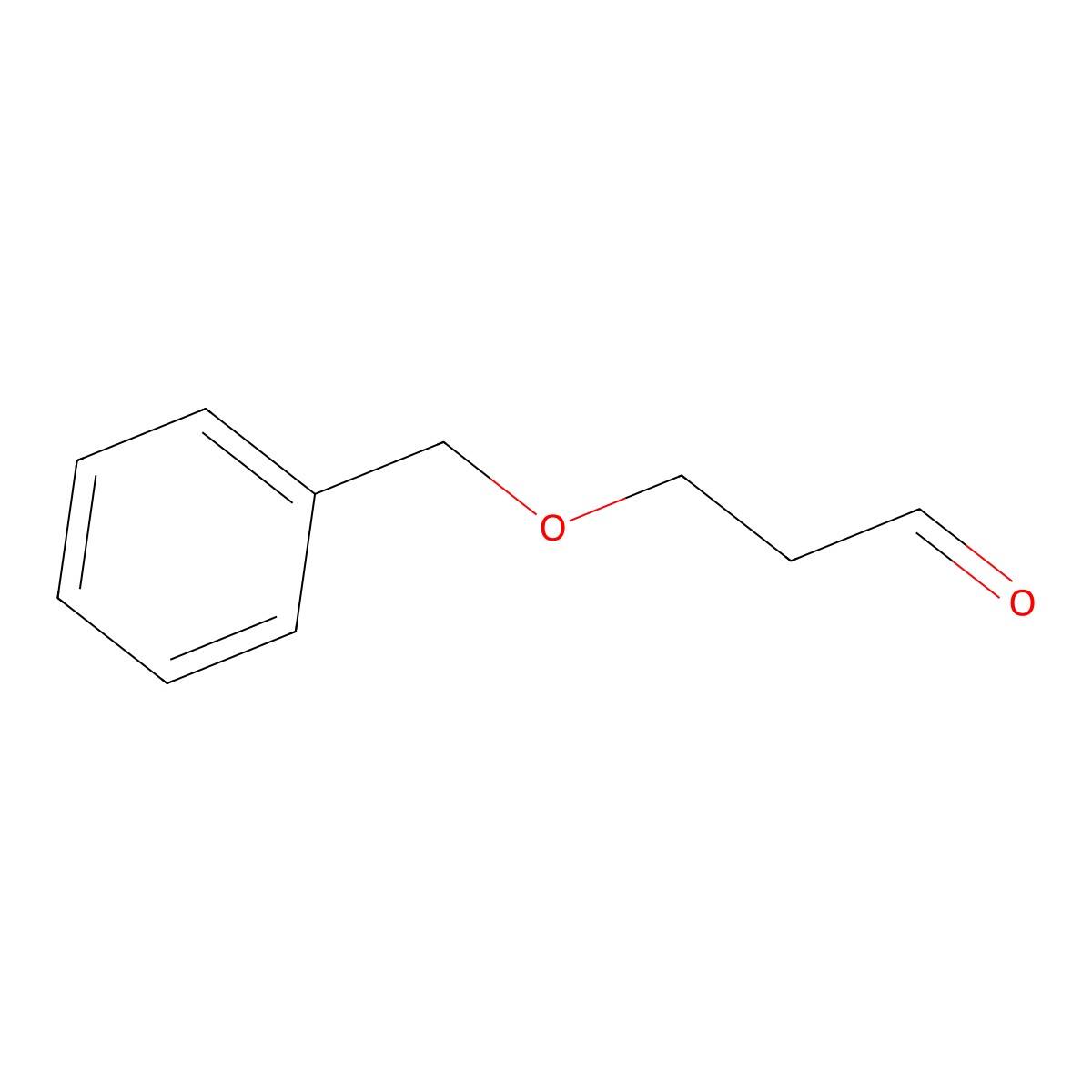 3-(Benzyloxy)propanal molecular structure, CAS 19790-60-4