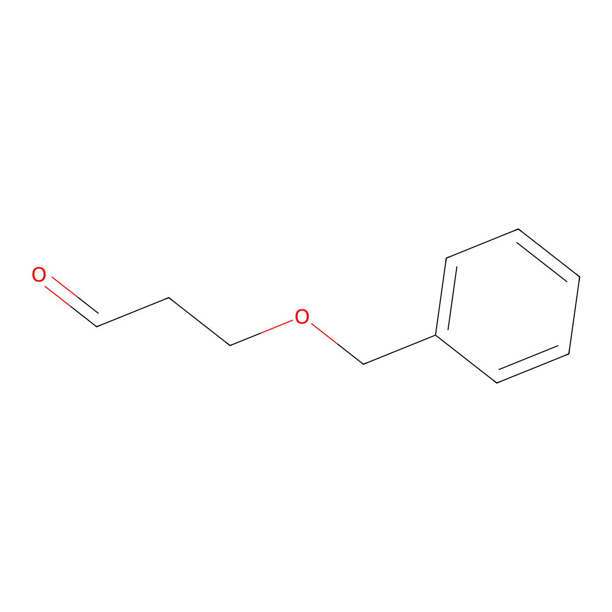 3-(Benzyloxy)propanal molecular structure, CAS 19790-60-4