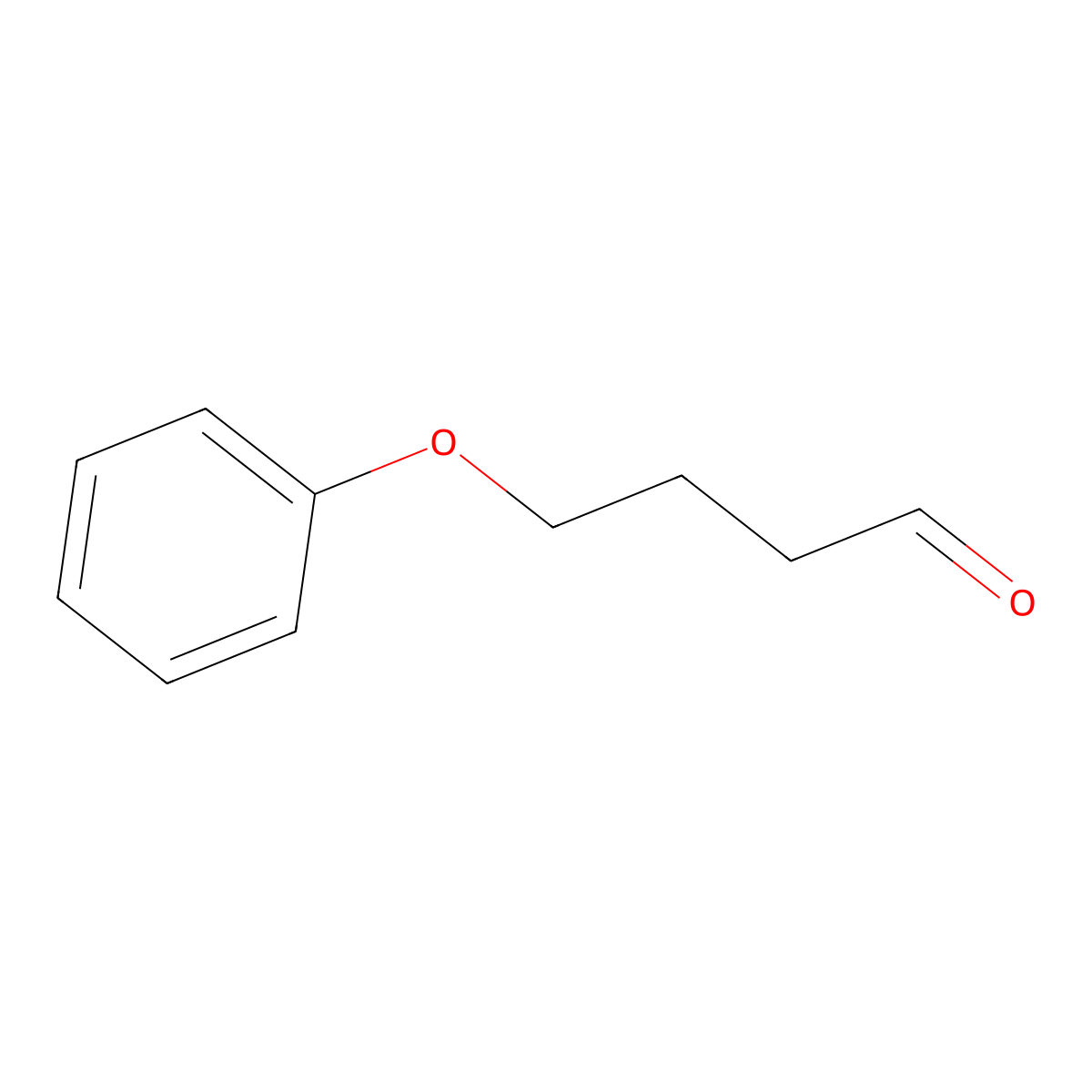 4-Phenoxybutanal molecular structure, CAS 19790-62-6