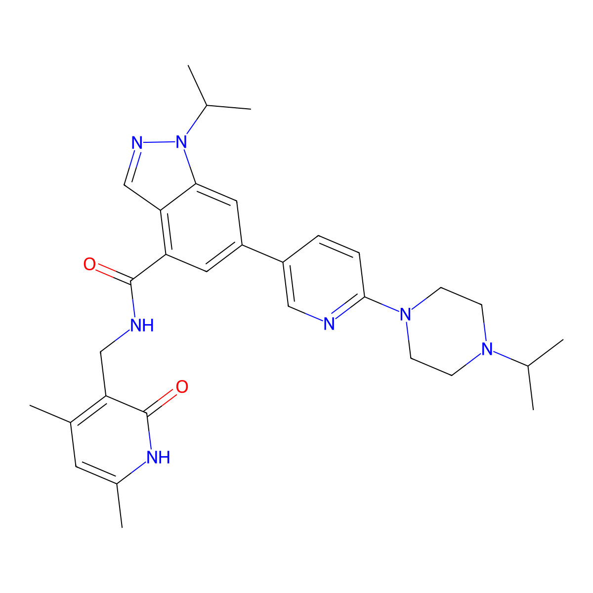Ezh2-IN-14 molecular structure, CAS 1979157-17-9