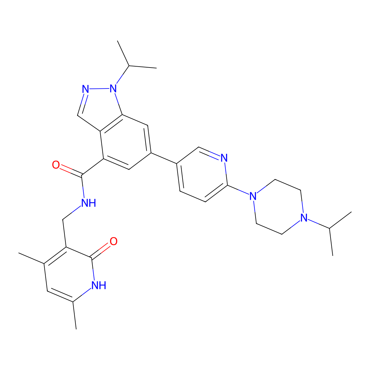 Ezh2-IN-14 molecular structure, CAS 1979157-17-9