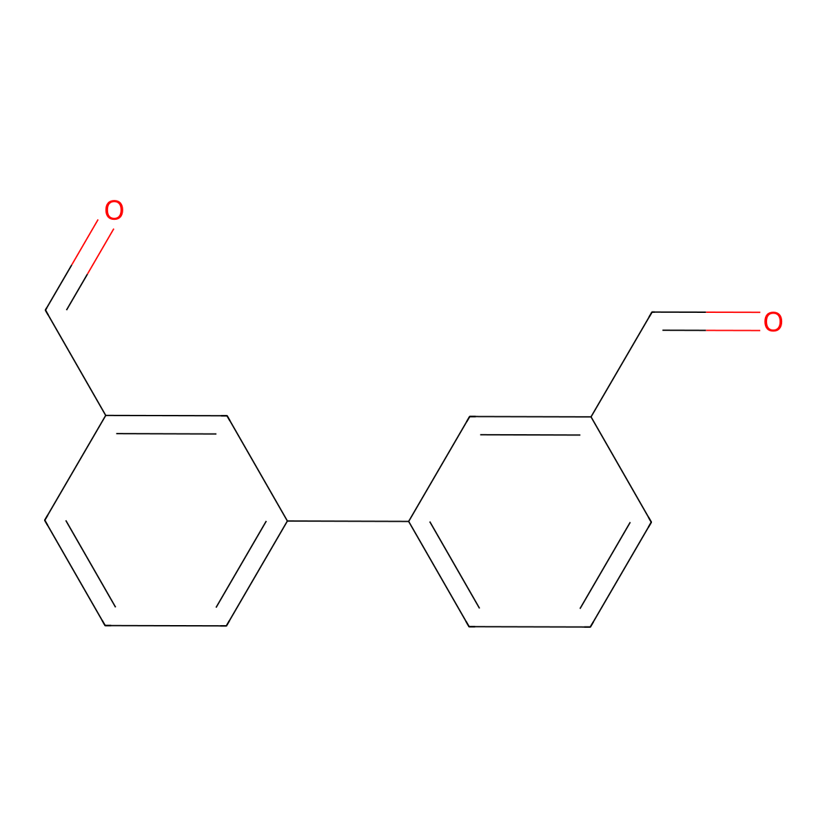 [1,1'-Biphenyl]-3,3'-dicarbaldehyde molecular structure, CAS 19800-47-6