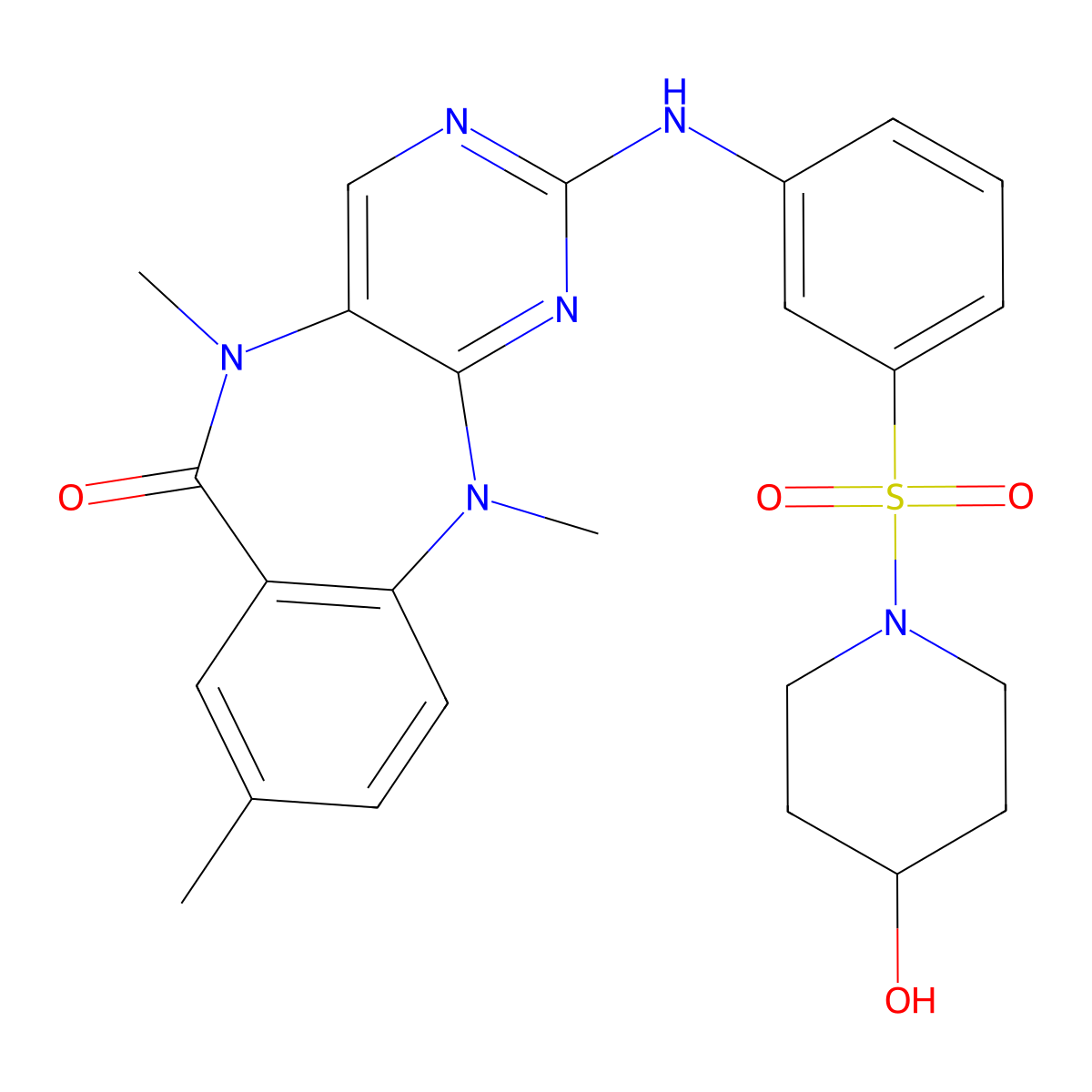 PI3Kdelta/gamma-IN-1 molecular structure, CAS 1980884-01-2