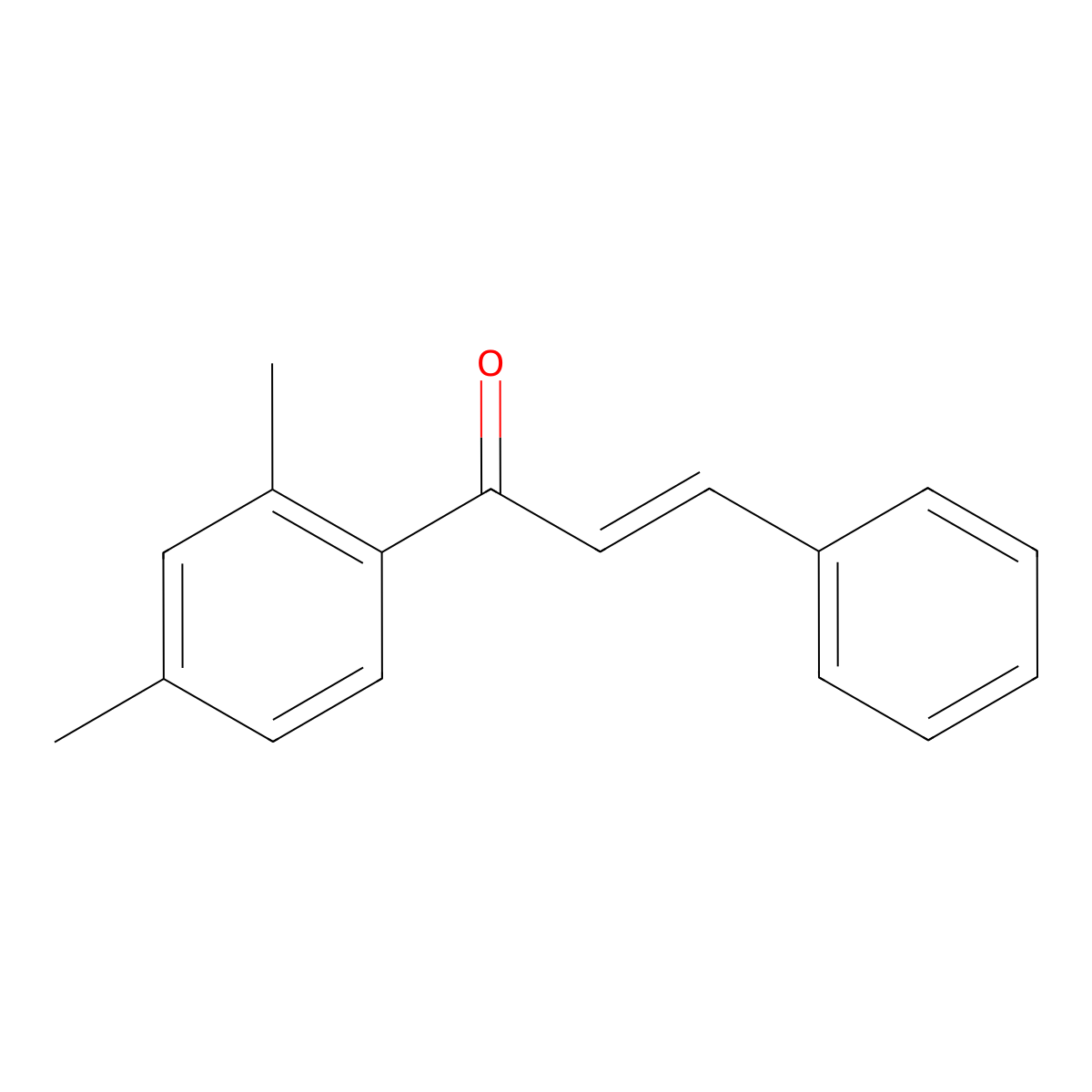 2',4'-Dimethylchalcone molecular structure, CAS 19811-10-0