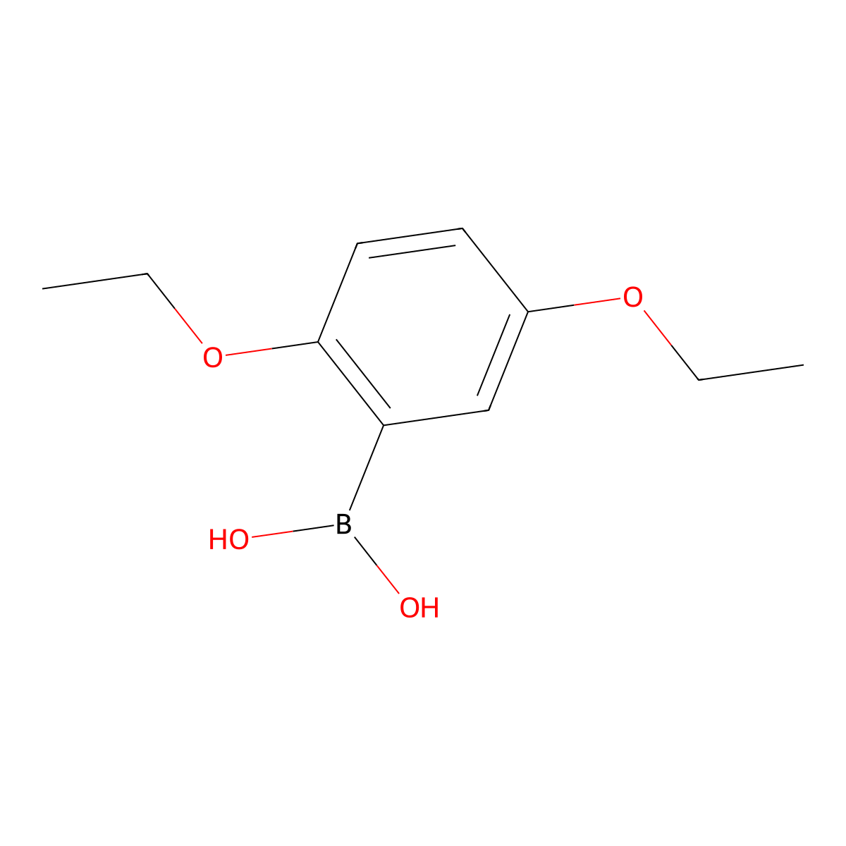 (2,5-Diethoxyphenyl)boronic acid molecular structure, CAS 198131-85-0
